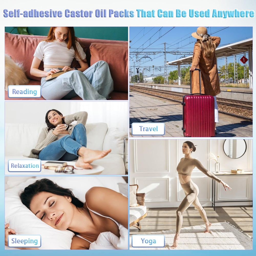 YSSPPOY castor oil patch belly button supports full-body care routine