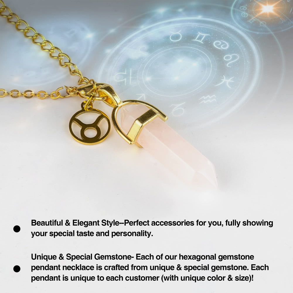 YTENTE elegant horoscope box holds crystals, candle, and necklace