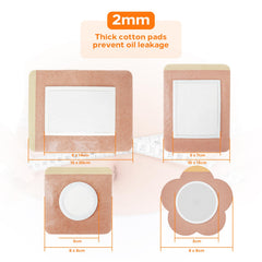 Yuelong large rectangle patch (7-8x6 in) contours waist and back.
