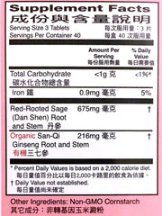 Yulin Yu Lam Fu Fang Danshen capsules close-up for easy daily use
