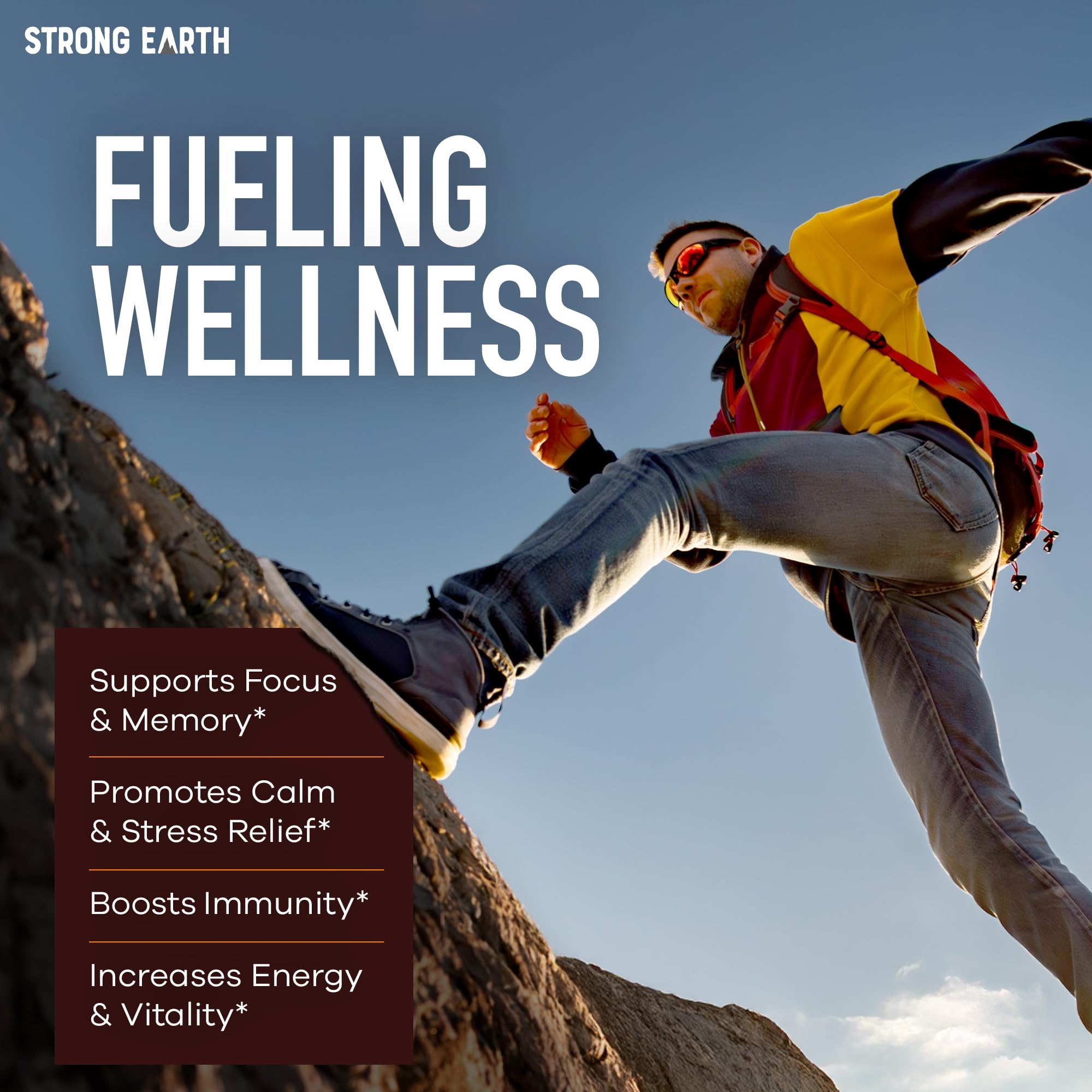 YUM-V'S Cordyceps close-up hinting at natural energy