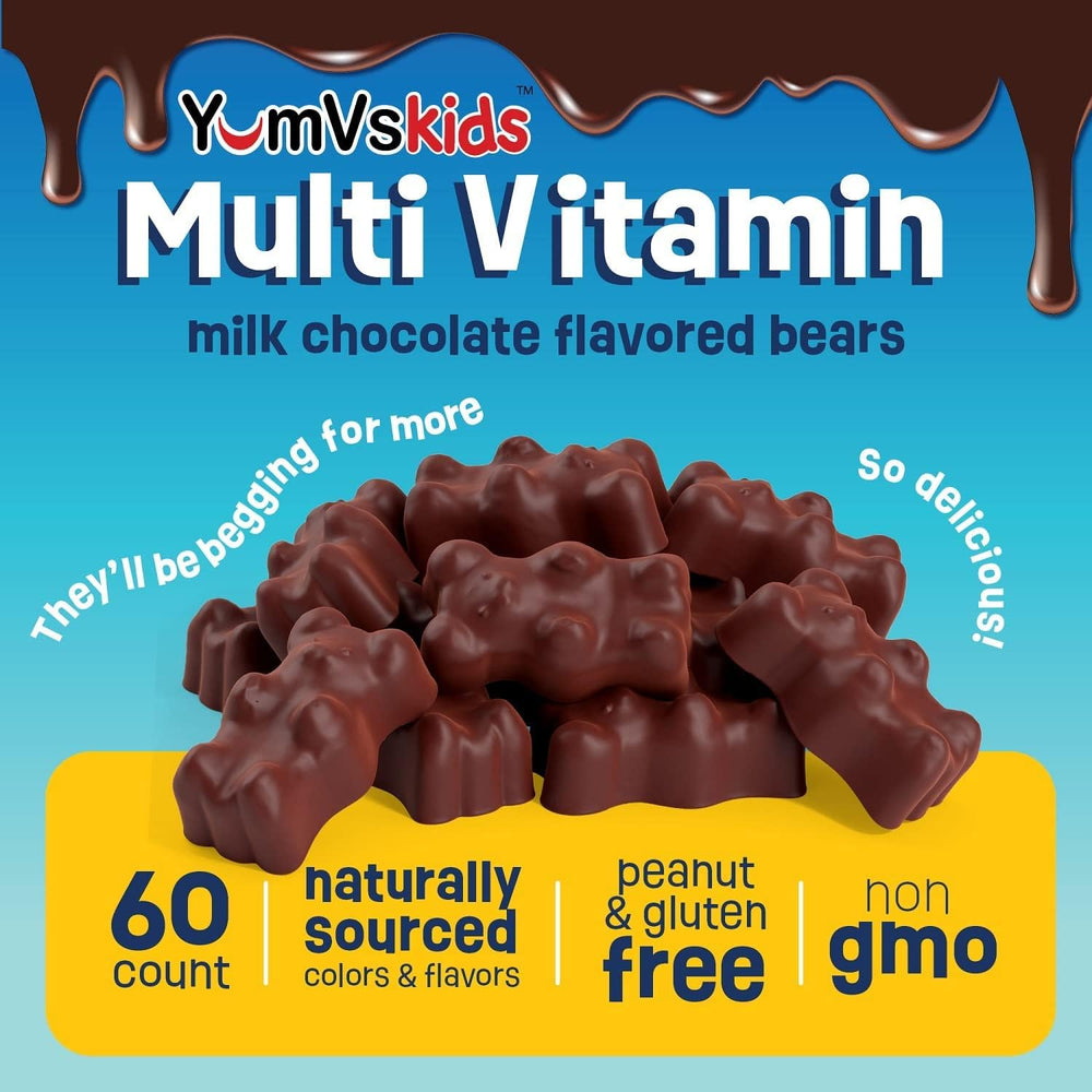 Melt-in-mouth chocolate bears shown dissolving, kid-friendly consumption experience.