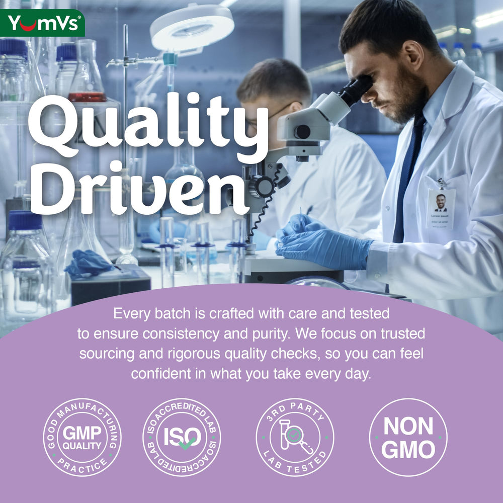 Vegan-friendly icon visible on bottle label.