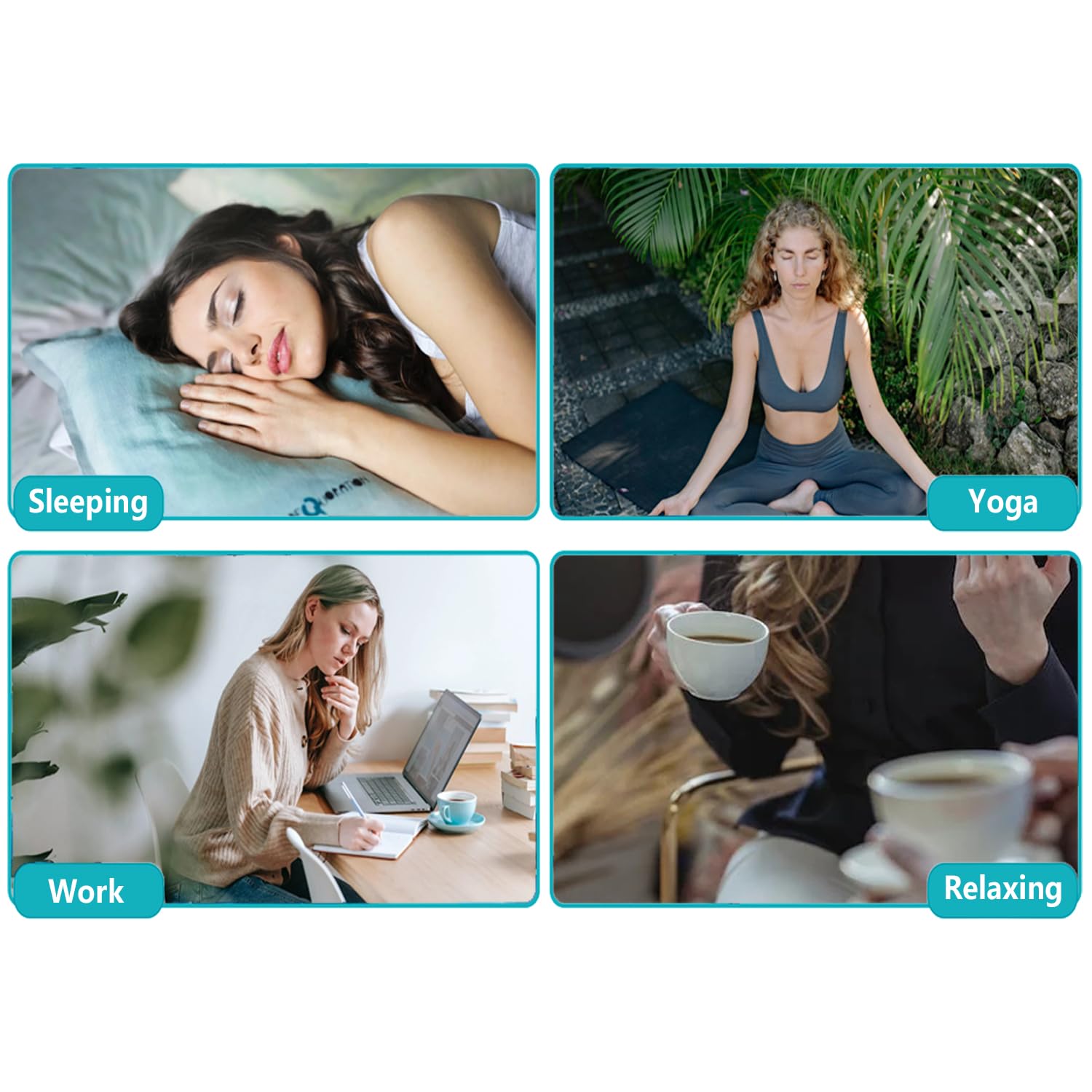 Yumiwoow castor oil pack wrap fits 46 to 120 cm for many bodies.