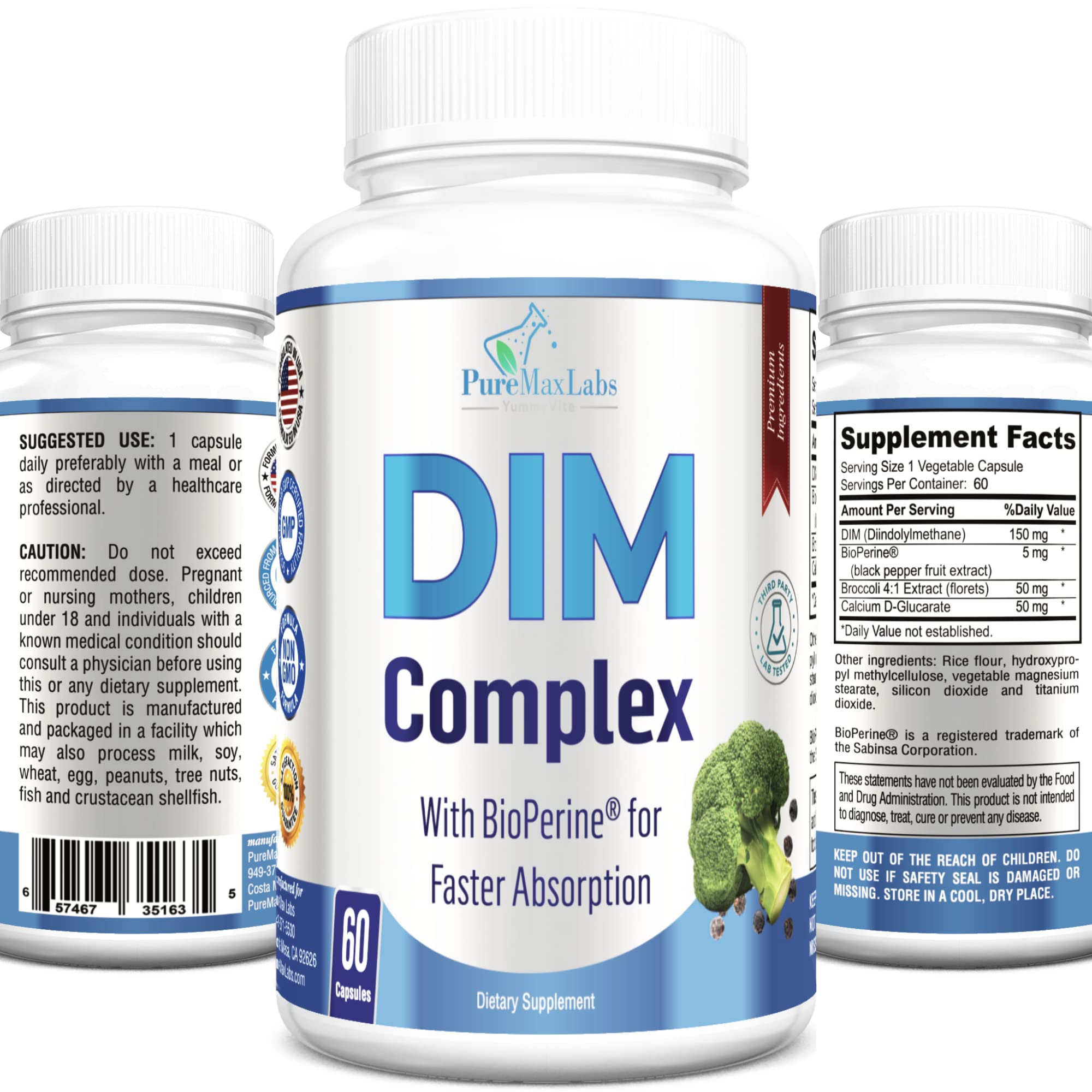 YUMMYVITE DIM balance capsule for daily hormone support