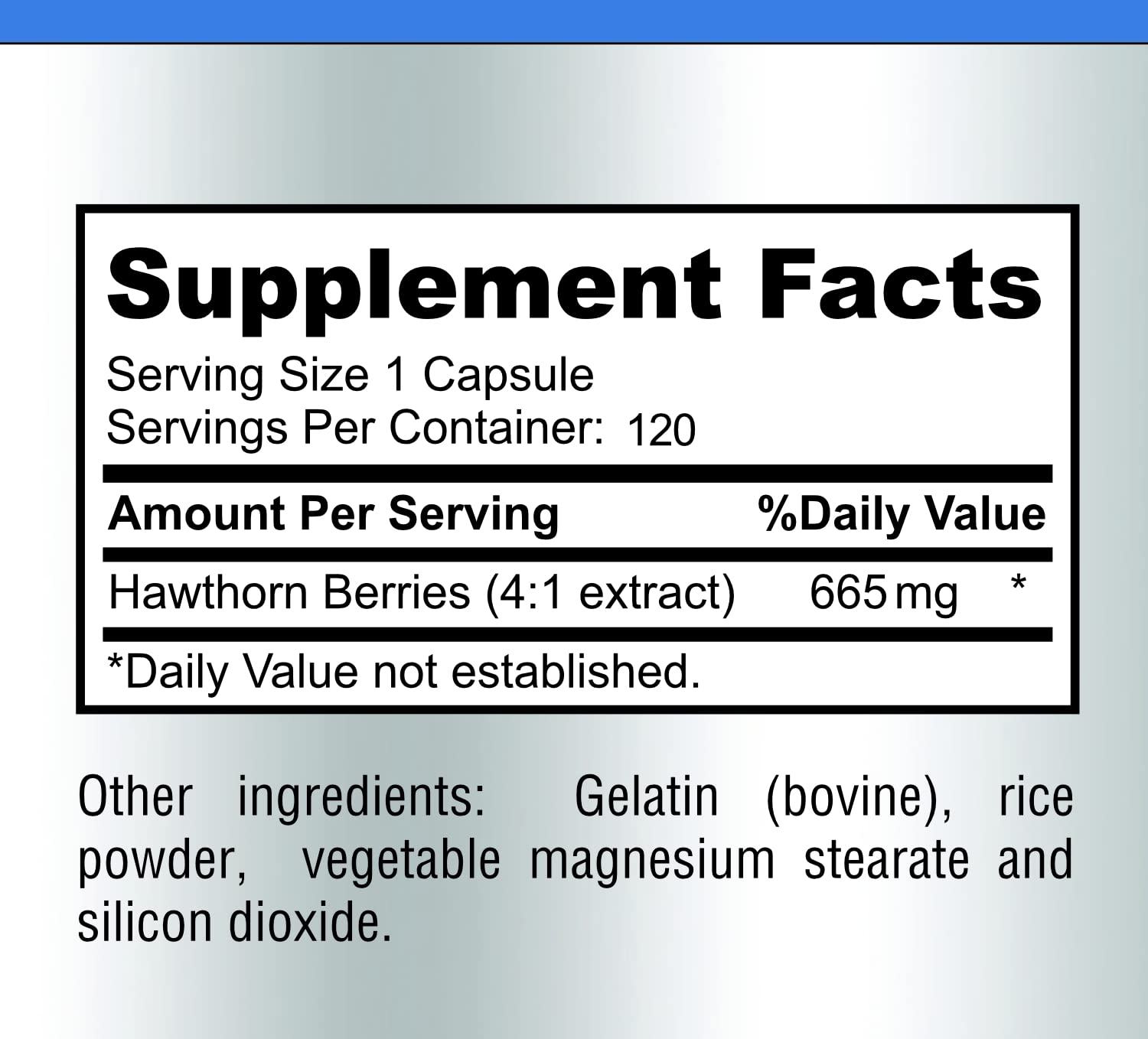Boxed packaging of YUMMYVITE Hawthorn 4:1 extract communicates clear usage and value.