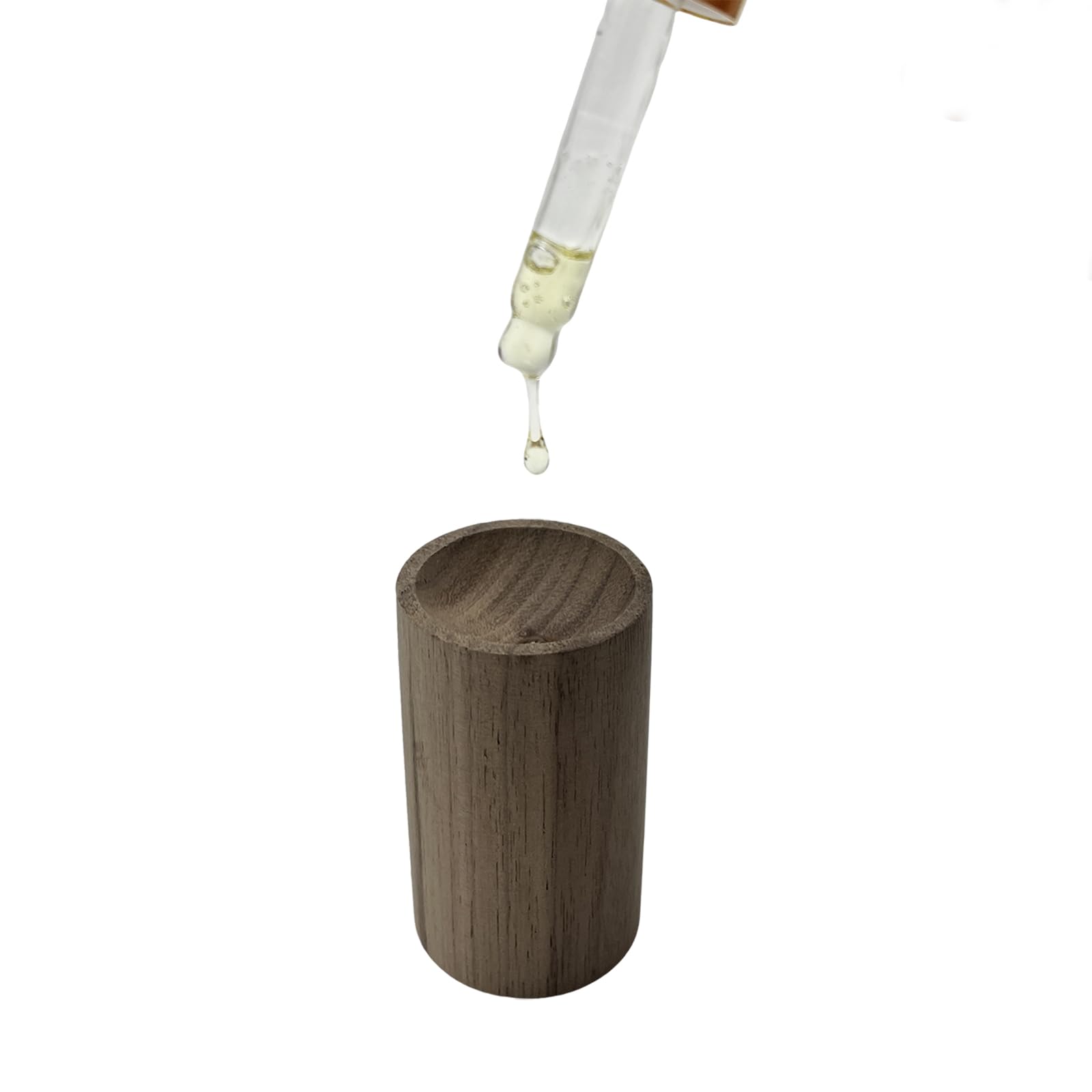 Yuqim walnut wood diffuser in a living room setting enhancing decor