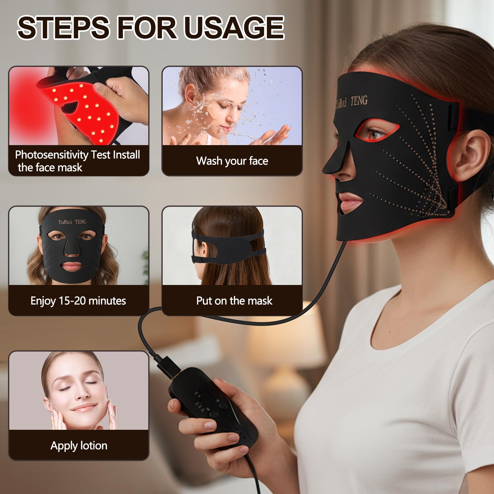 YuRui TENG high energy LEDs for dense skin exposure