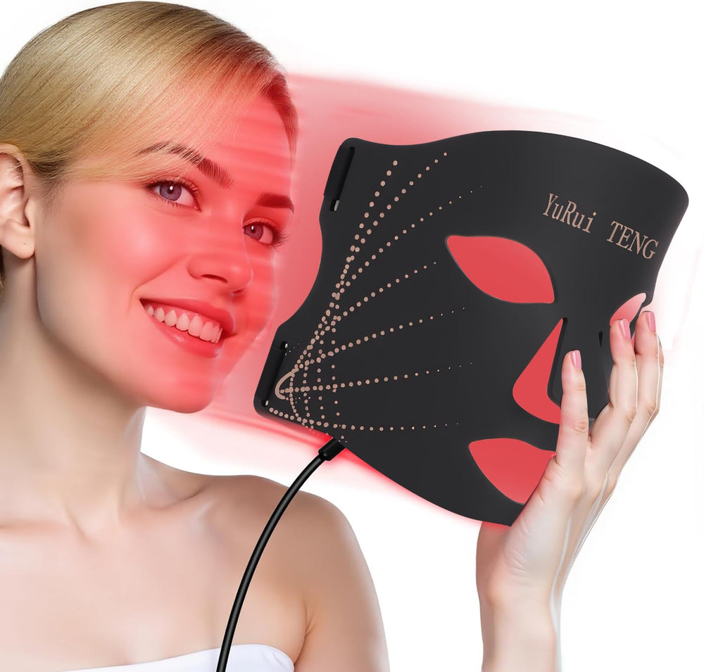 YuRui TENG red light mask with seven color modes for home skin care