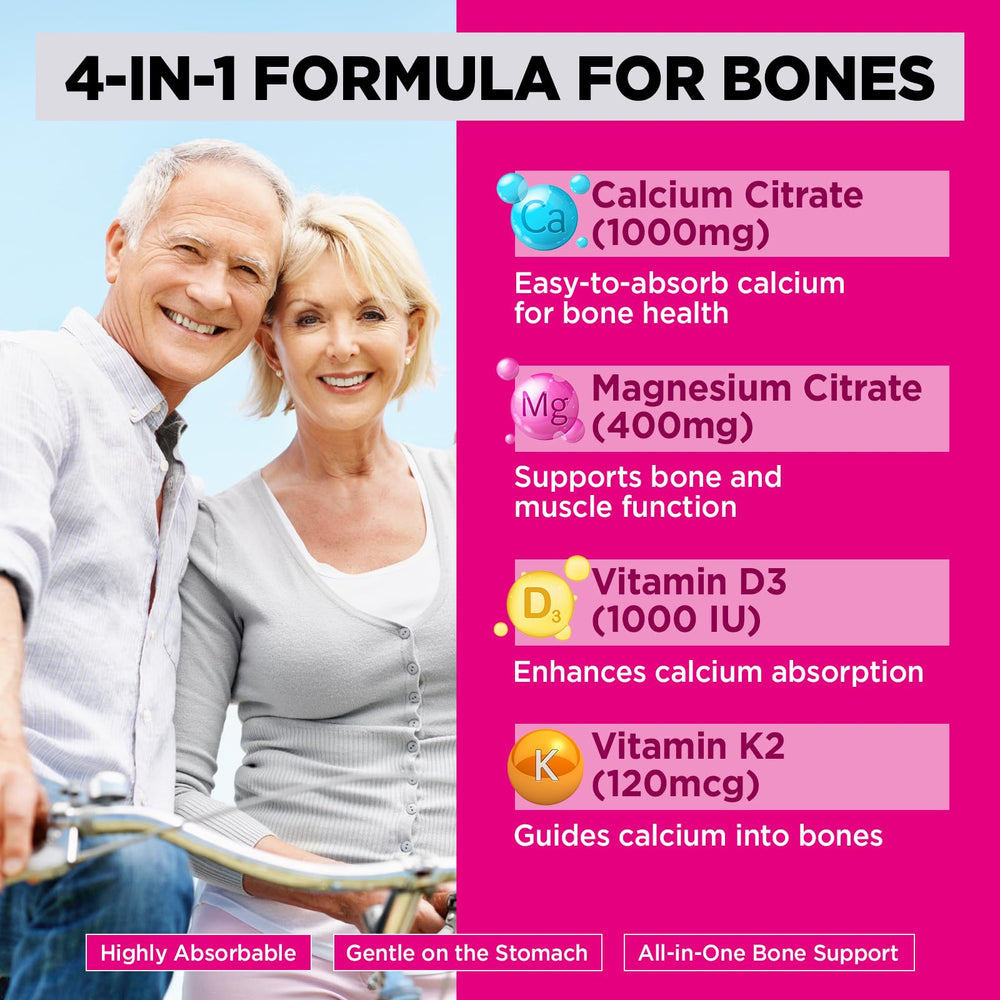 Yutiny chewable gummies aiding bone health and muscle function in a tasty form
