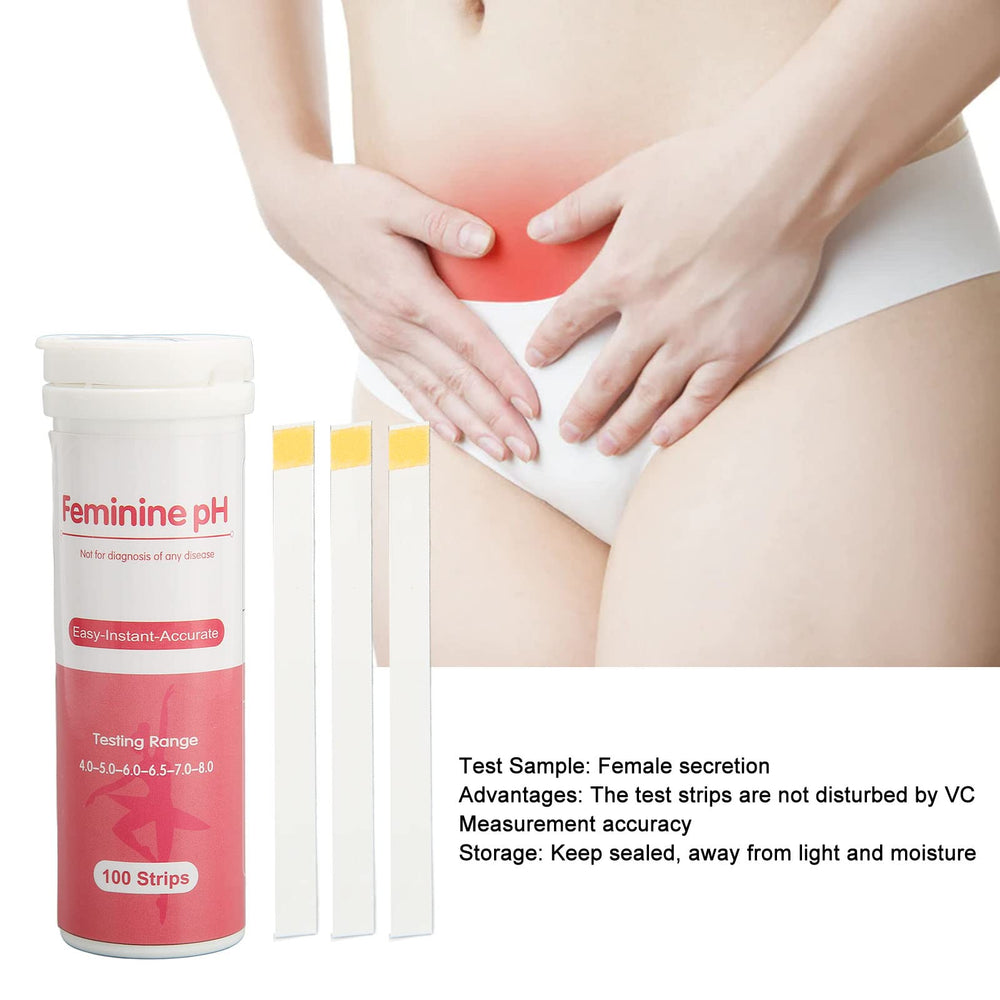 YUYTE test strip with pH scale indicates range 4.0 to 8.0 for easy interpretation