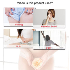 YUYTE vaginal test strips color card reference for quick pH reading