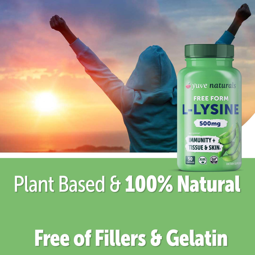 Yuve Lysine supports collagen synthesis for skin health