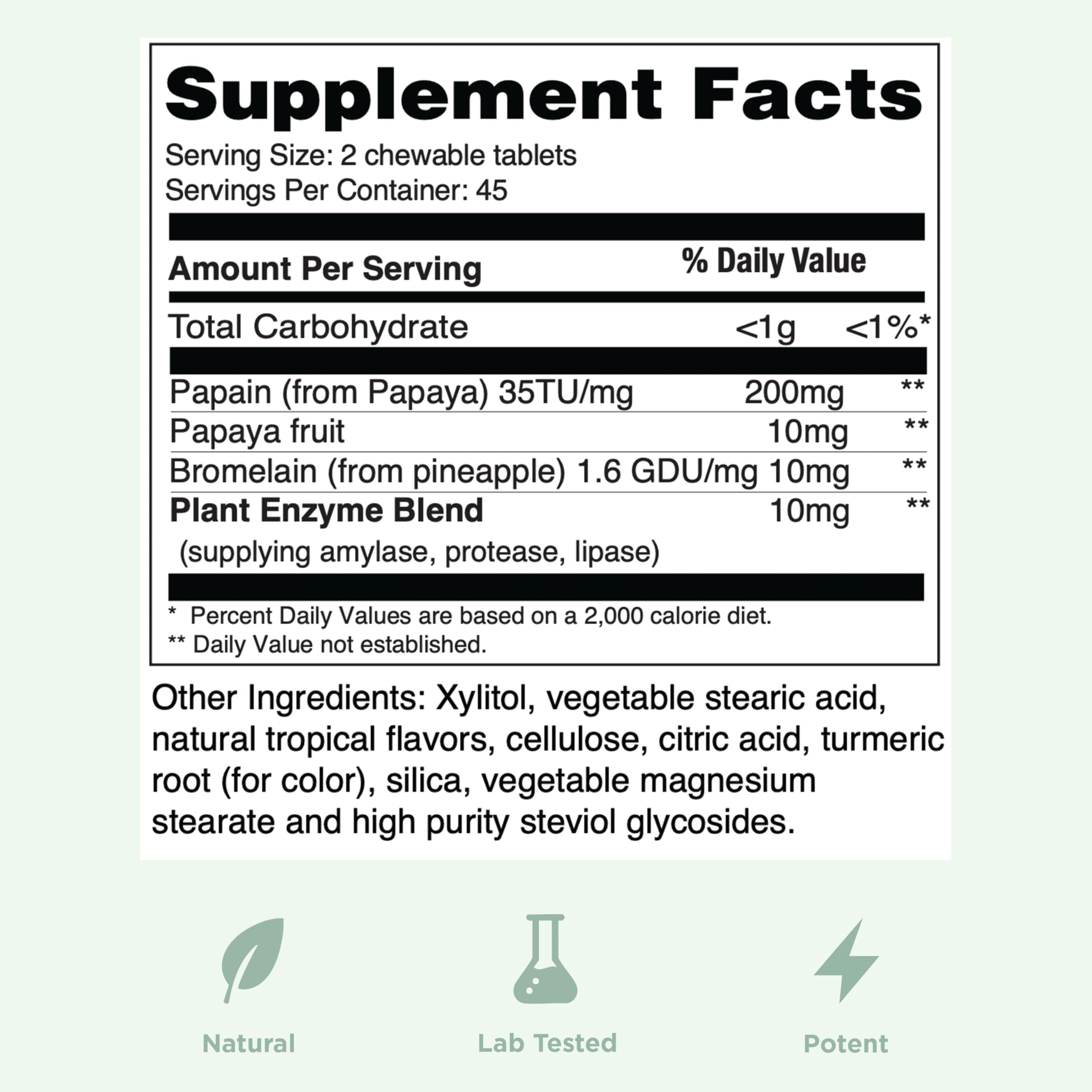 Yuve Naturals papaya flavor chew showcases tropical aroma and daily digestion ritual.