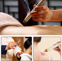 YUYAJK moxa stick image, lighter smoke for clearer, comfortable use.