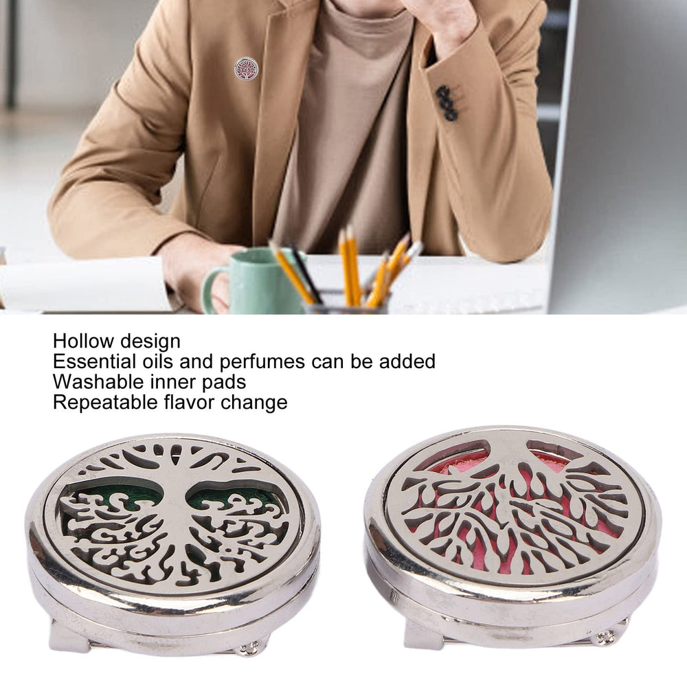 YUYTE magnetic diffuser buckle for face coverings enables discreet aroma diffusion