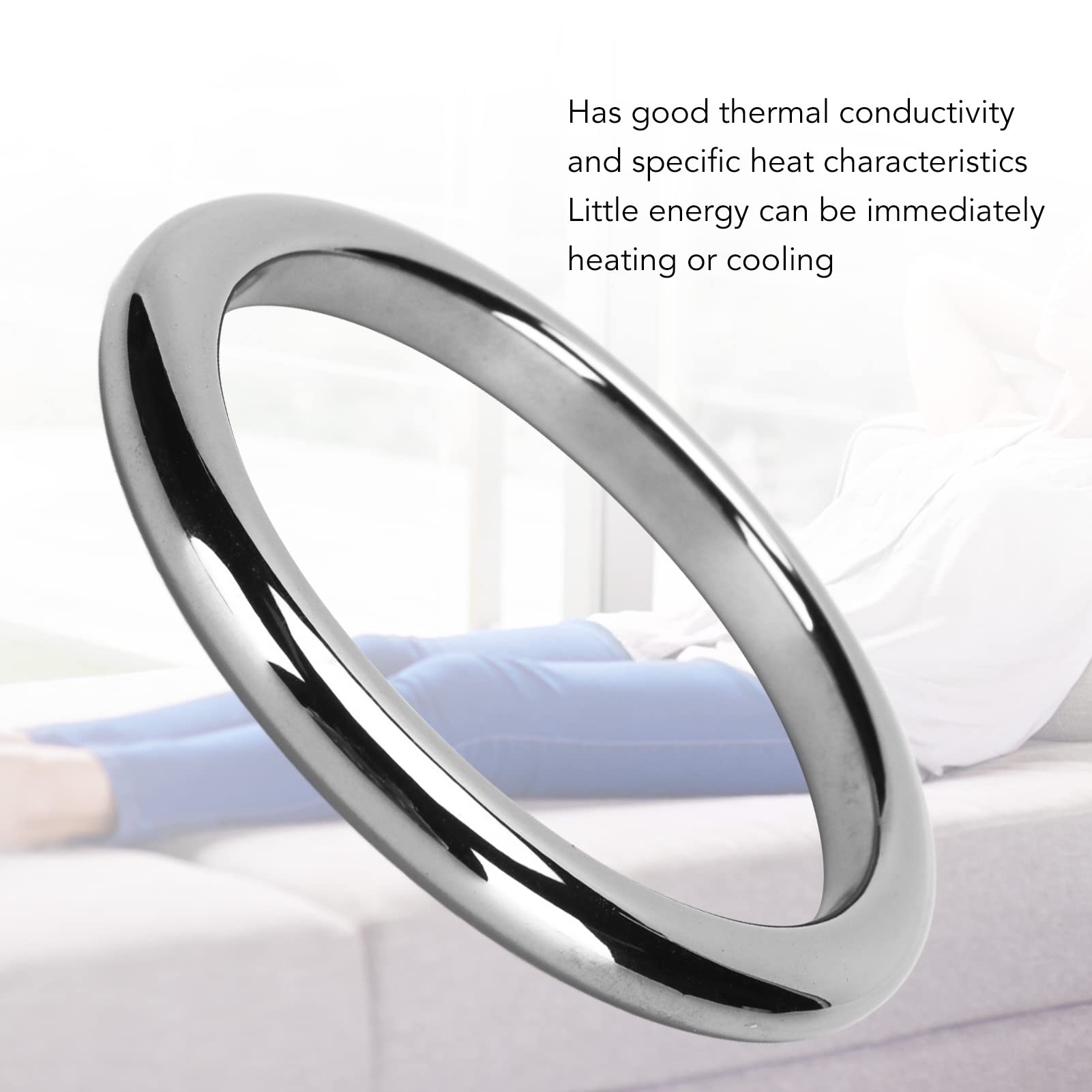 YUYTE Terahertz bracelet close-up durable energy beads for everyday use