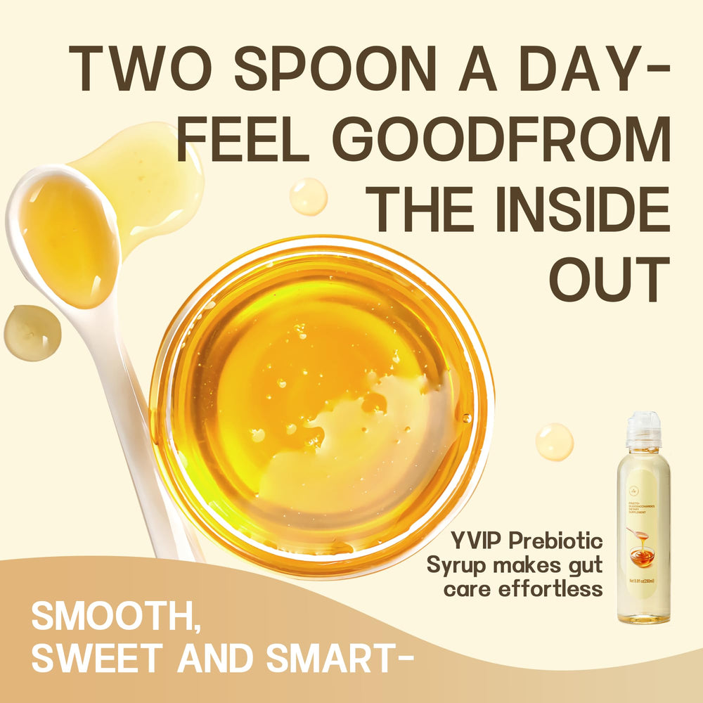 YVIP plant-based sweetener FOS used in beverages and desserts.