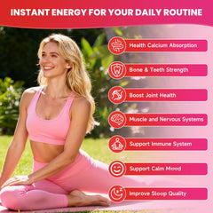 Serving with water: YXSW Raspberry Calcium Gummies daily routine