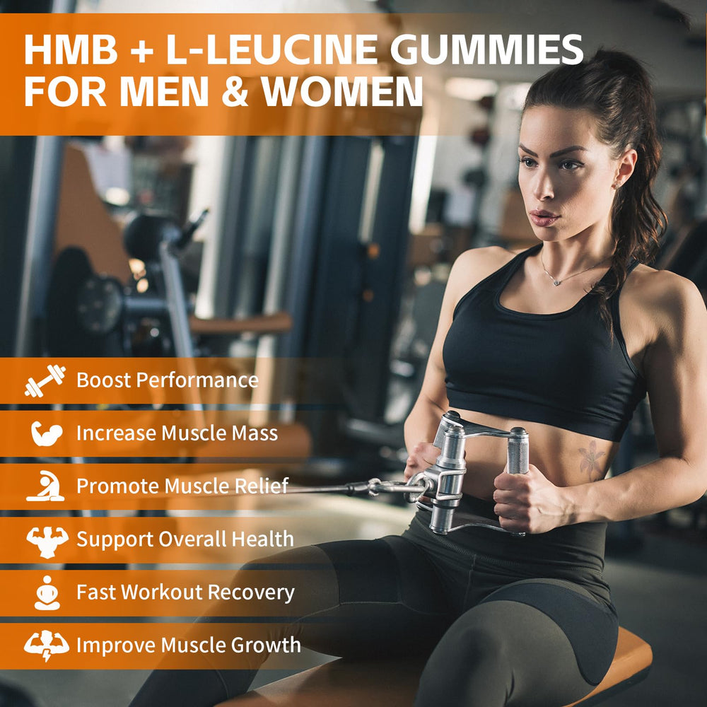 YXSW ingredients panel showing L-Leucine and HMB in the supplement blend.