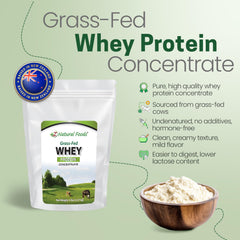 Z Natural Foods cold-processed whey shows high-quality protein preservation.
