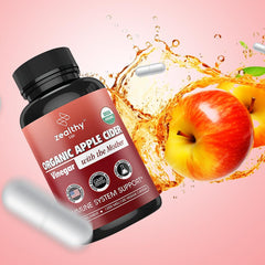 Z Zealthy Life veggie capsules with clear packaging label for gluten-free living