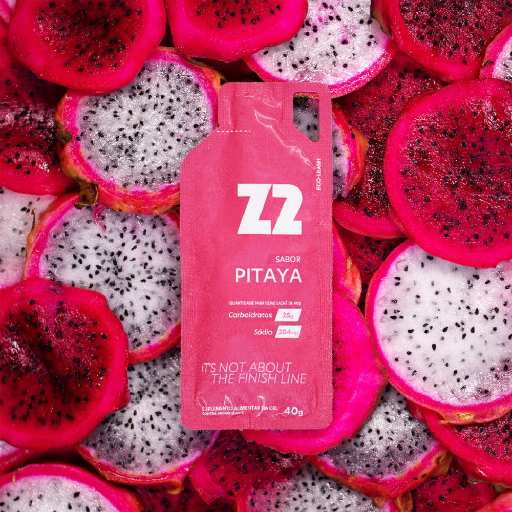 Z2 Dragon Fruit Energy Gel during cycling session