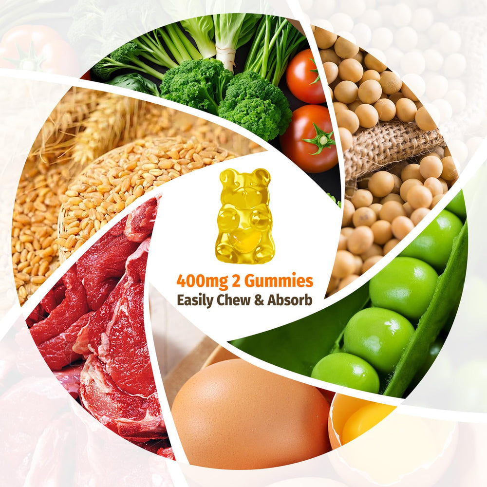 ZA'ZA K ORGANICS Gomitas B2, textura suave, experiencia agradable al comer.