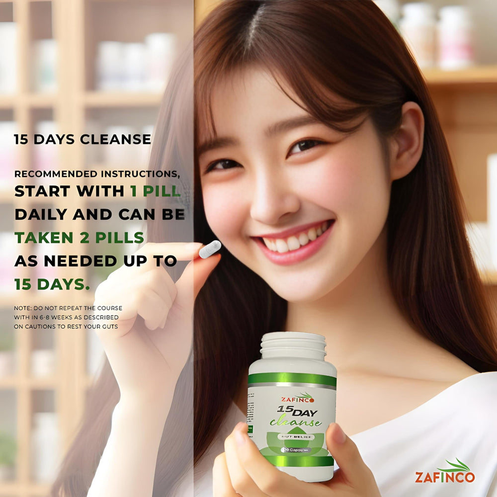 ZAFiNCO Aloe vera capsule hint for soothing digestive balance.