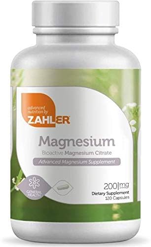 120-count Zahler bottle ideal for ongoing daily supplementation.