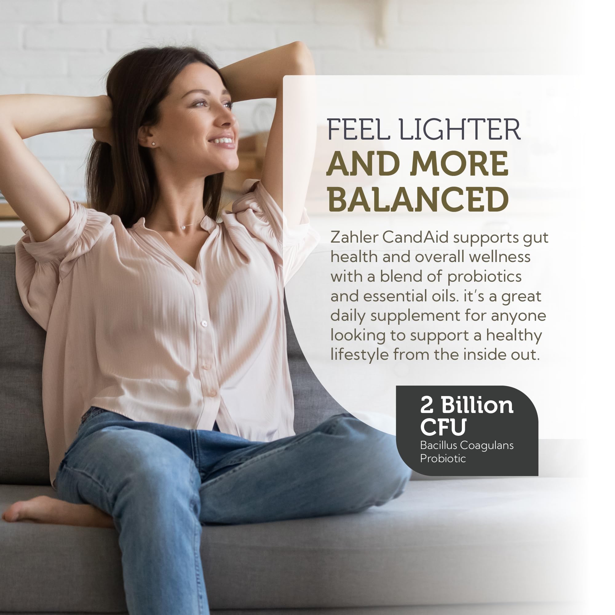 Zahler CandAid Cleanse beadlets image highlights essential oil core for gentle release.
