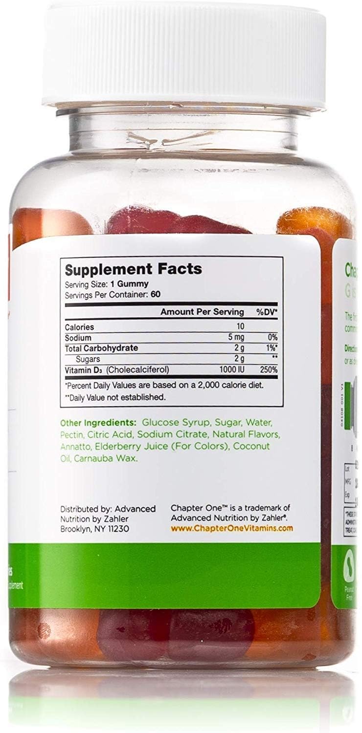 Kids and adults sharing Zahler Chapter One gummies for easy daily vitamin D3