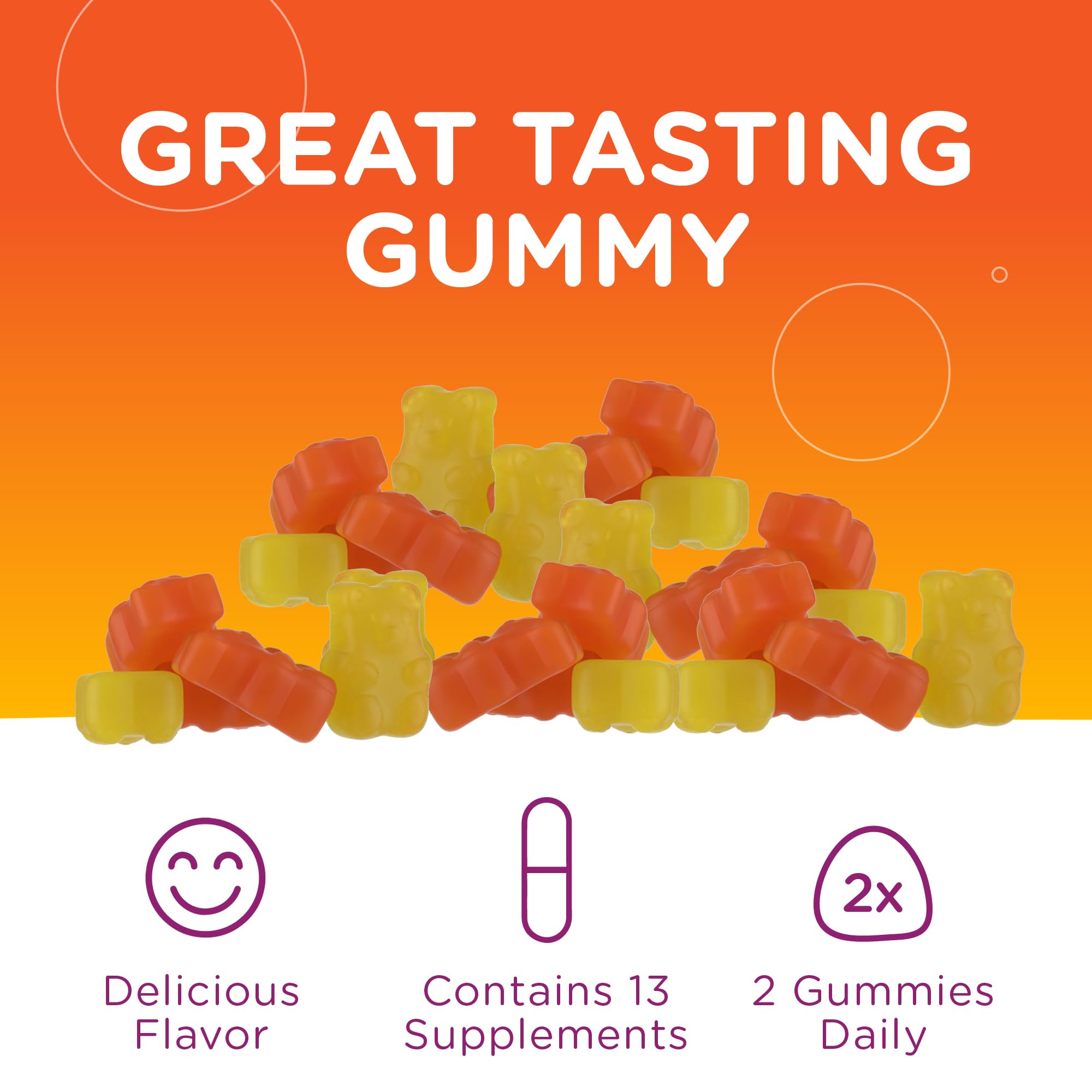 Product label highlighting kosher and allergen-free notes for Zahler Chapter One gummies.