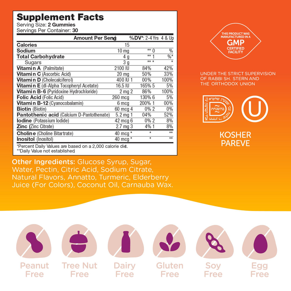 Family-size Zahler Chapter One multivitamin box; value pack for busy households.