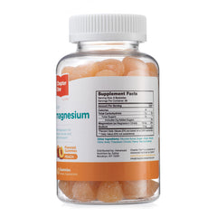 Zahler Chapter One Magnesium Gummies peach gummy closeup highlights easy chew