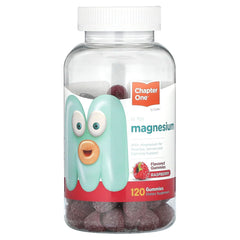 Zahler Chapter One Magnesium Gummies Raspberry Bottle for calm daily support.