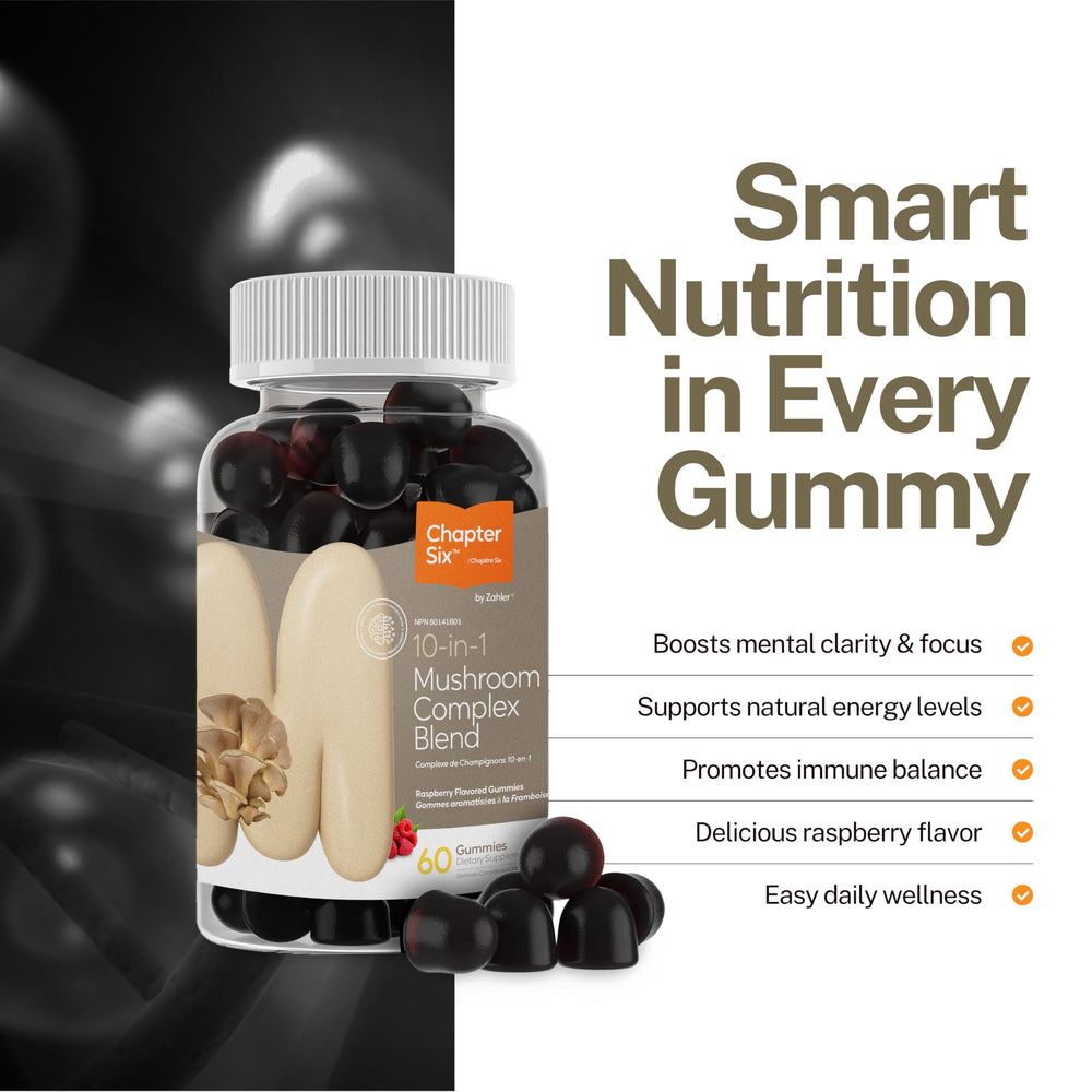 Zahler Chapter Six bottle pouring capsules into hand for on-the-go use