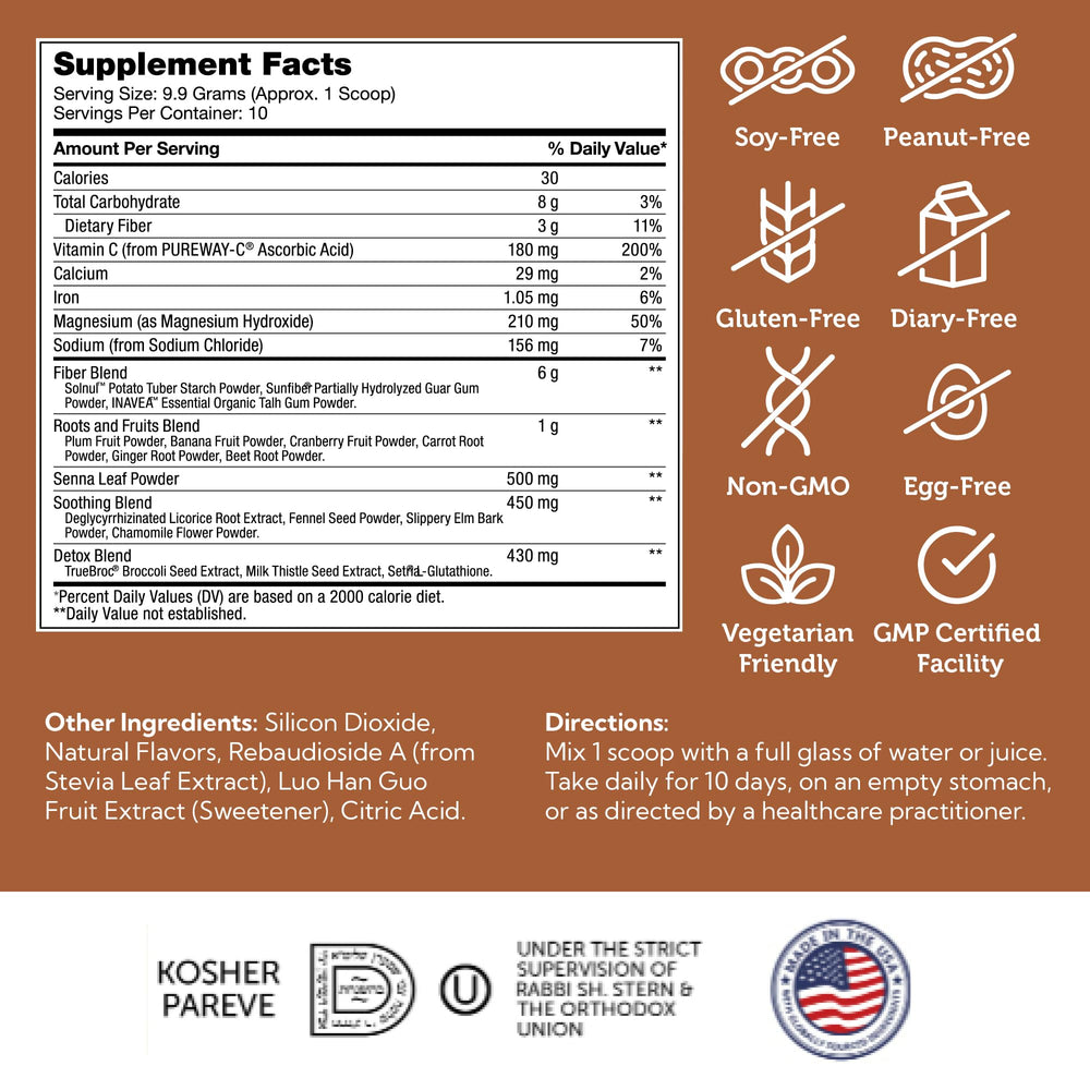Zahler Colon Cleanse made-in-usa facility ensures purity.