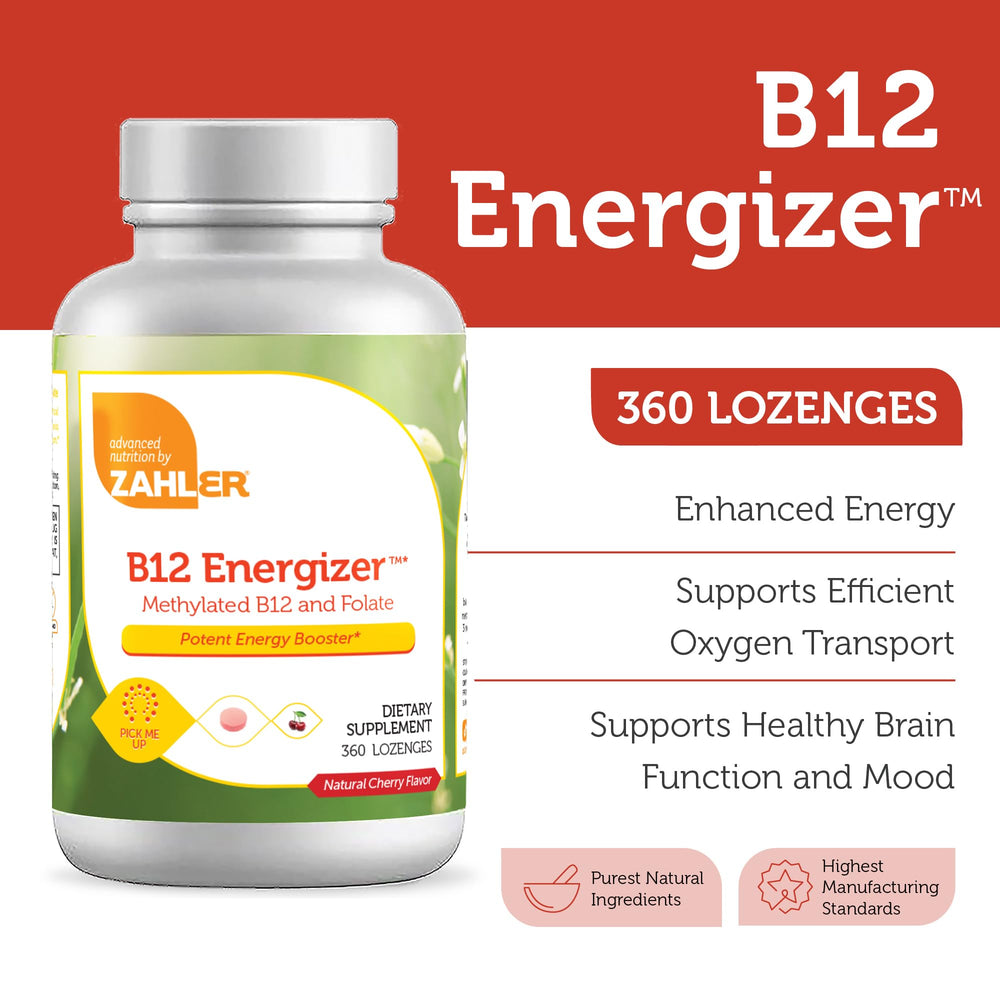 Zahler Energizer label showing kosher, non-GMO, gluten-free certifications.