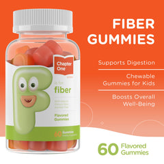 Zahler Fiber Gummies kids-bottle highlighting family-friendly regularity