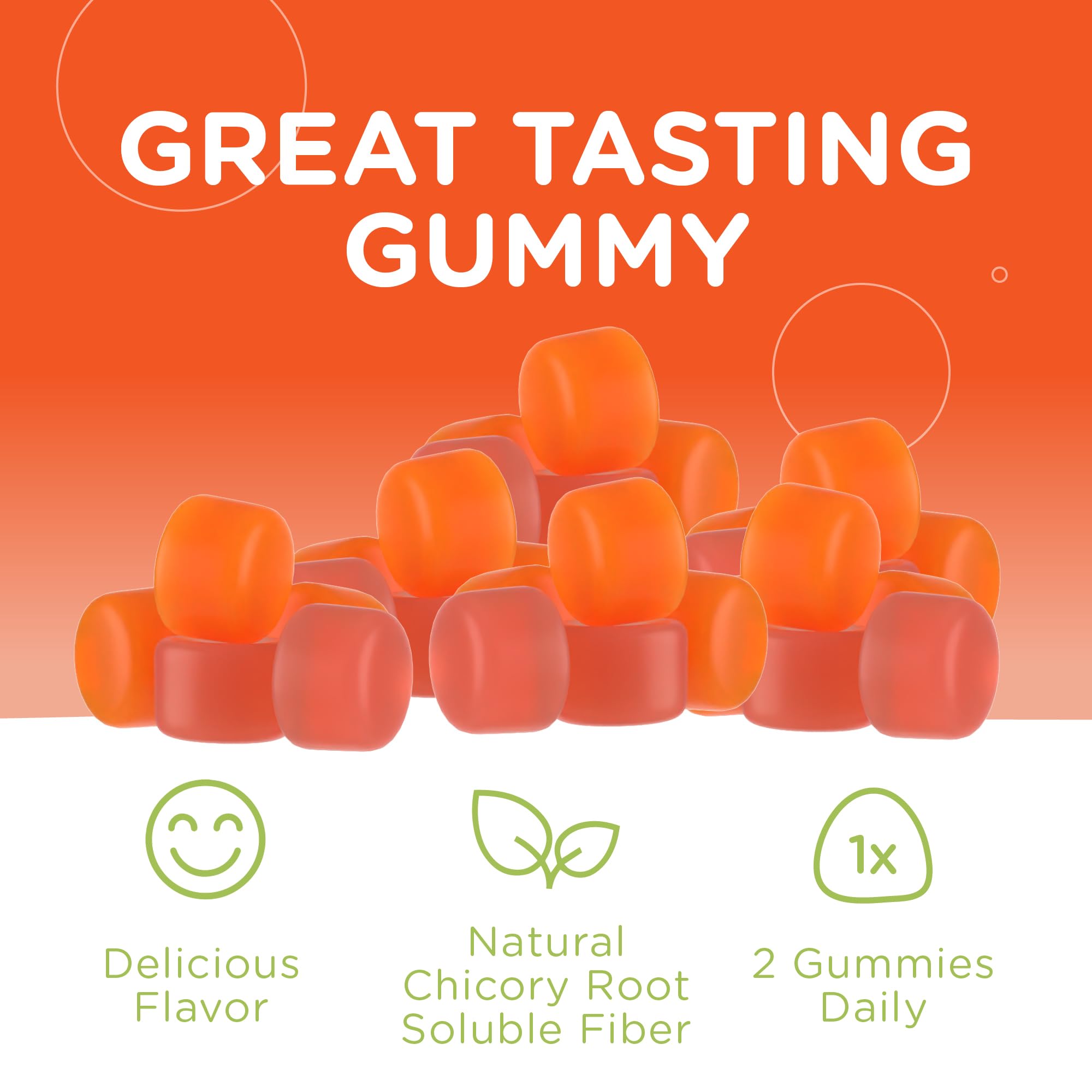 Zahler Fiber Gummies kosher-seal closeup emphasizes kosher and allergen-friendly benefits