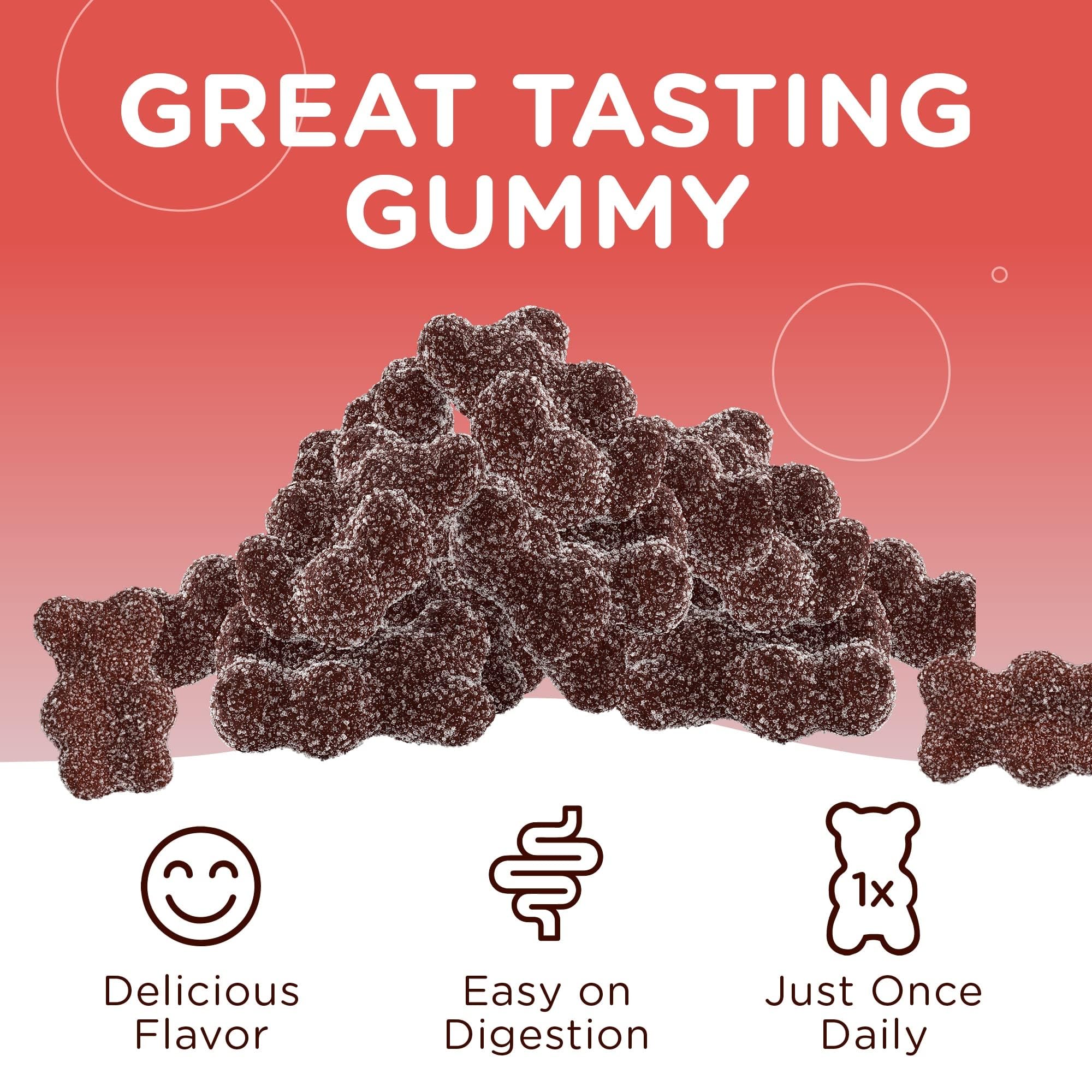 Zahler Iron Gummies produced in USA GMP facilities for purity.