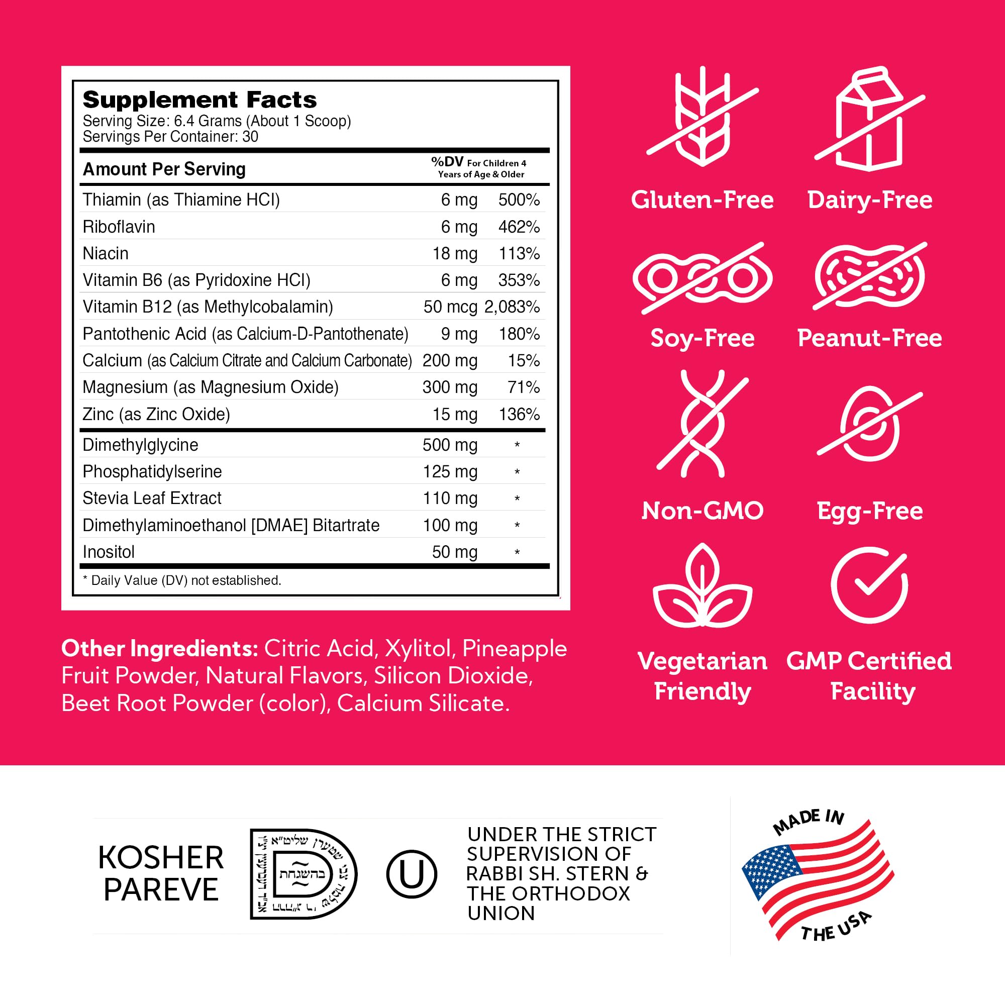 Zahler KidsActive USA-made GMP packaging demonstrates quality
