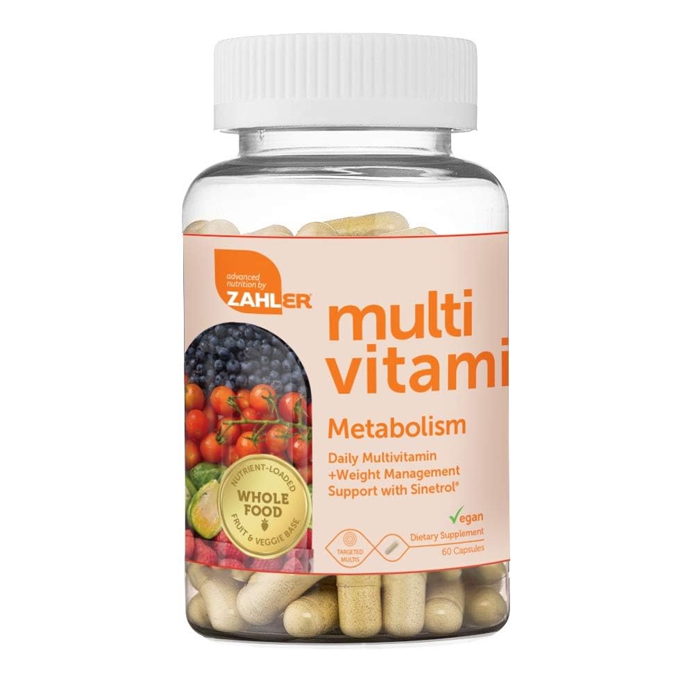 US-made Zahler multivitamin produced in a GMP facility for quality and purity