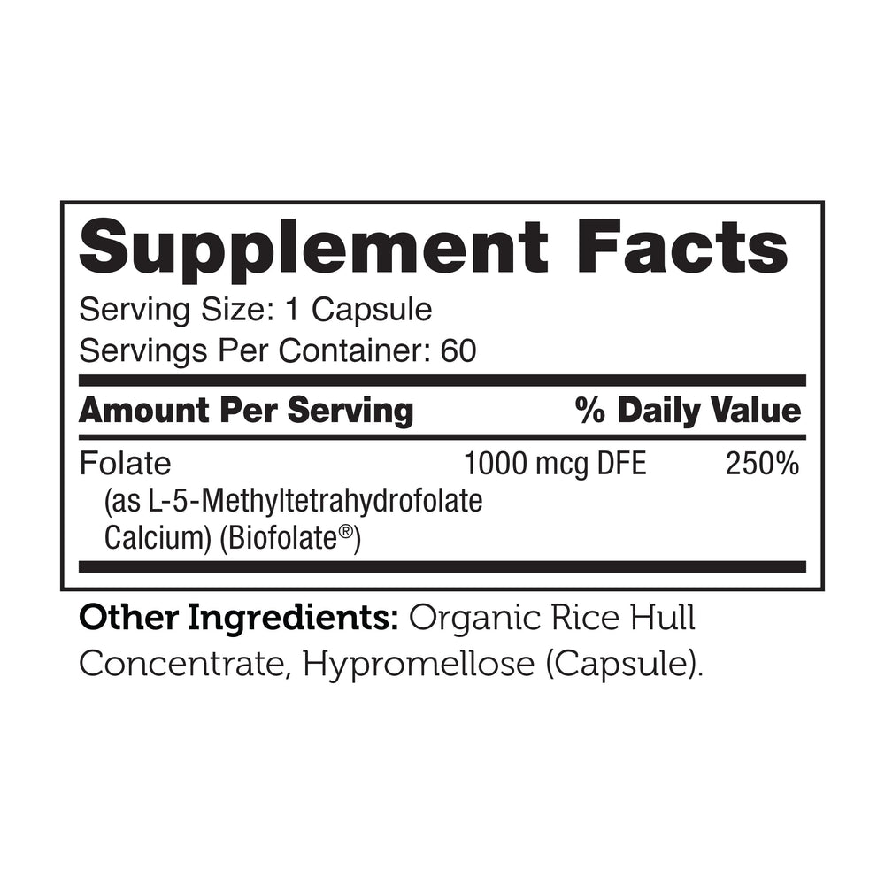 Zahler Methylfolate daily-use scene with capsules and glass of water.