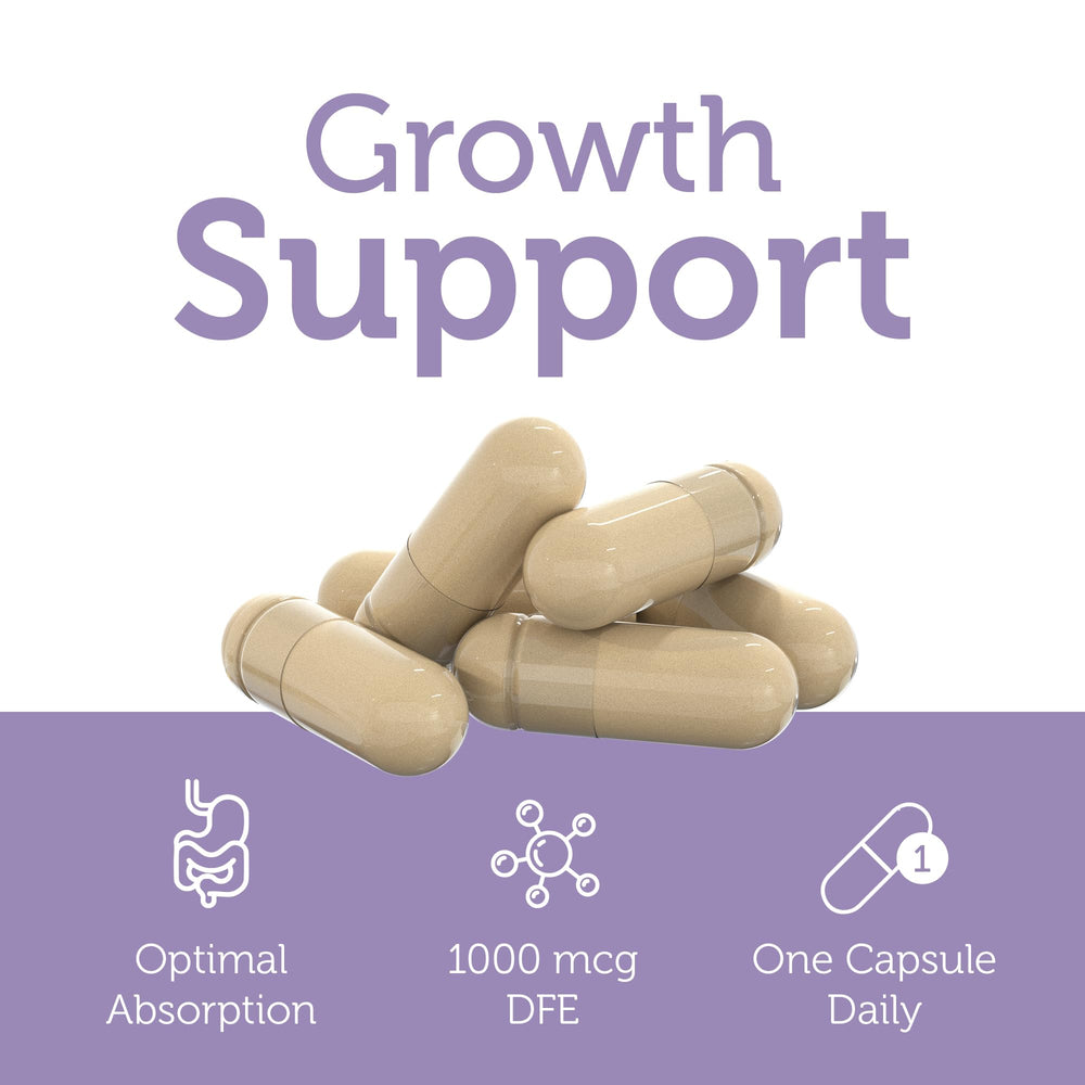 Zahler Methylfolate ingredients panel with kosher and non-GMO certification.