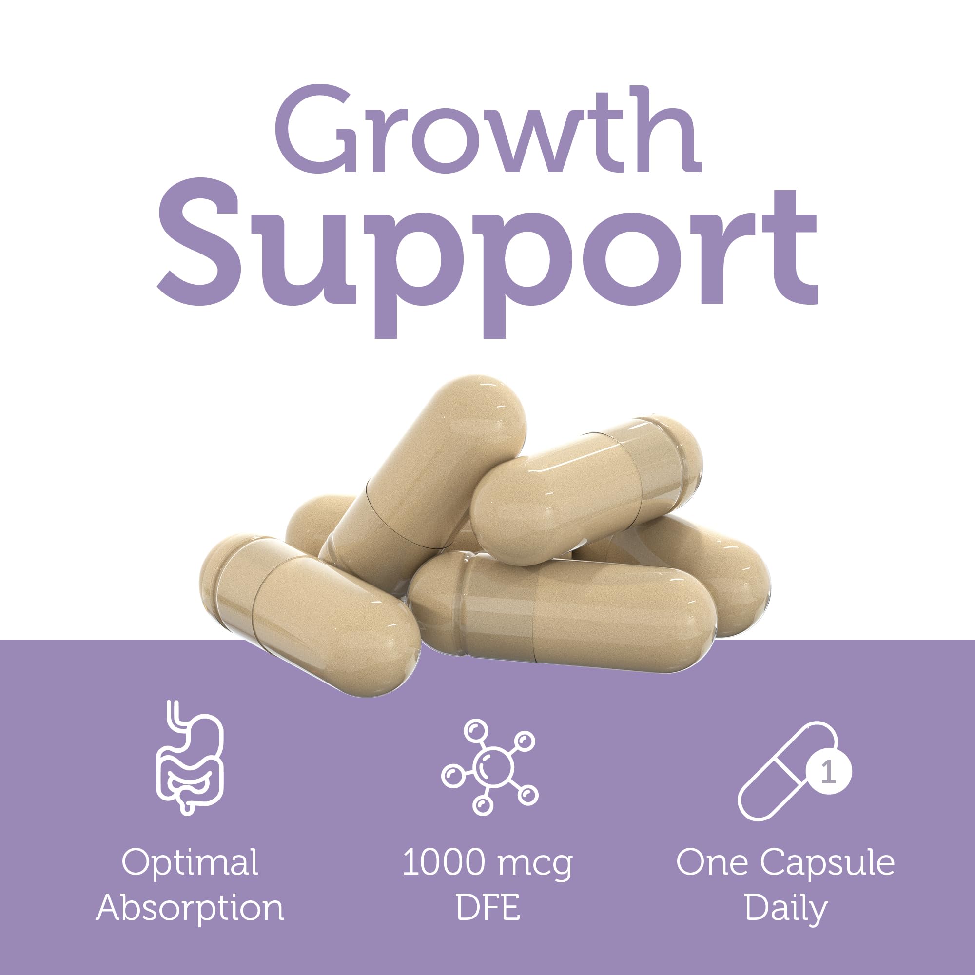 Zahler Methylfolate produced in a USA GMP facility ensuring purity.