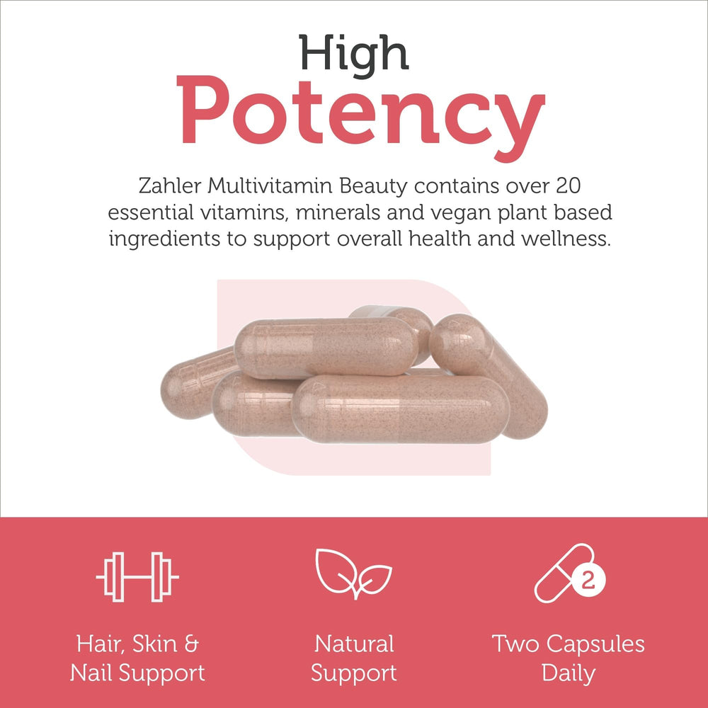 Zahler Multivitamin vegan-friendly icon signals plant-based integrity