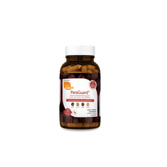 Zahler ParaGuard bottle label showing the herbal blend for digestive balance