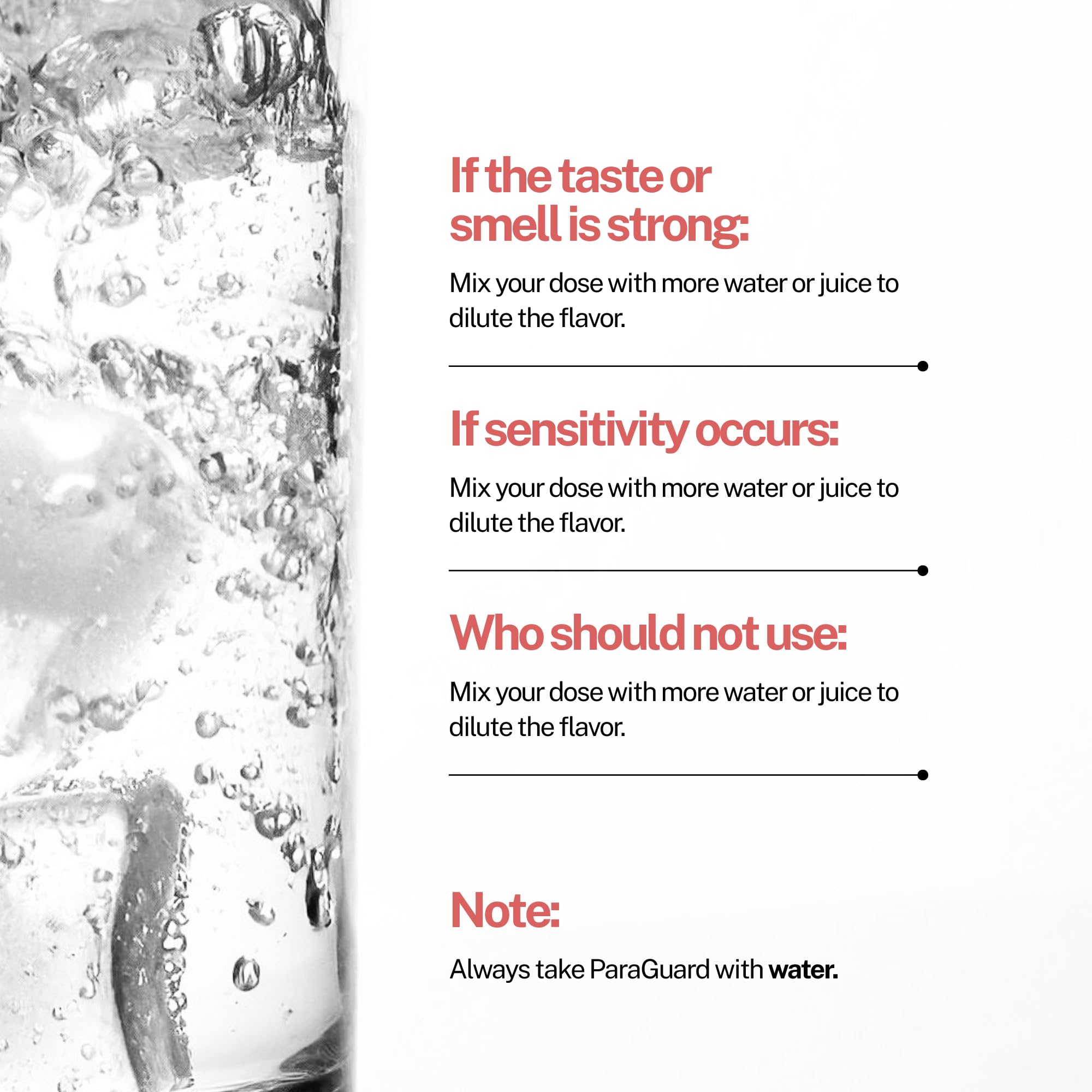 ParaGuard bottle resting on wood evokes everyday digestive wellness rituals